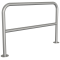 Stainless steel hoop |  48 mm | for casting in concrete | with cross bar | total width 1200 mm | To be fixed by plugs